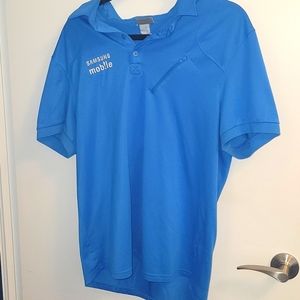 J.Lindeberg Blue Golf Shirt XL